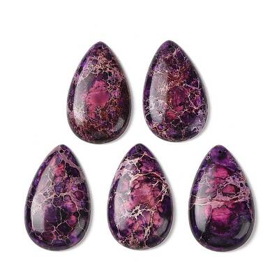 Natural Imperial Jasper Pendants