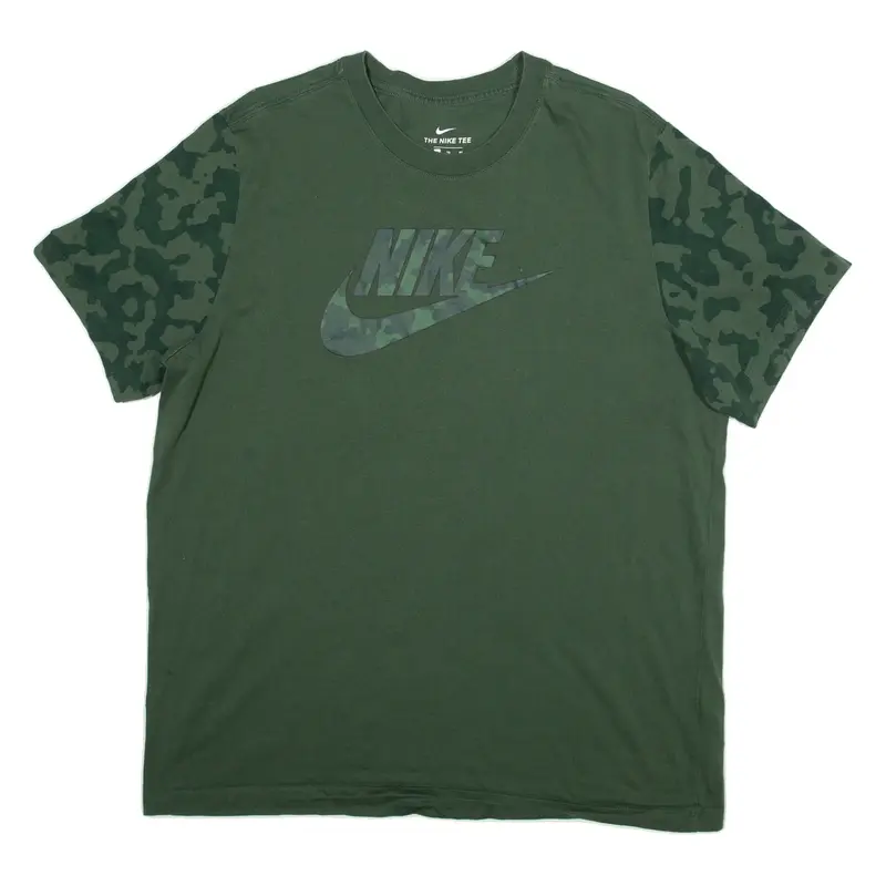 NIKE Mens T-Shirt Green XL