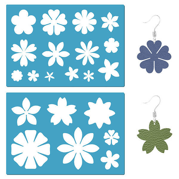 Acrylic Earring Handwork Template
