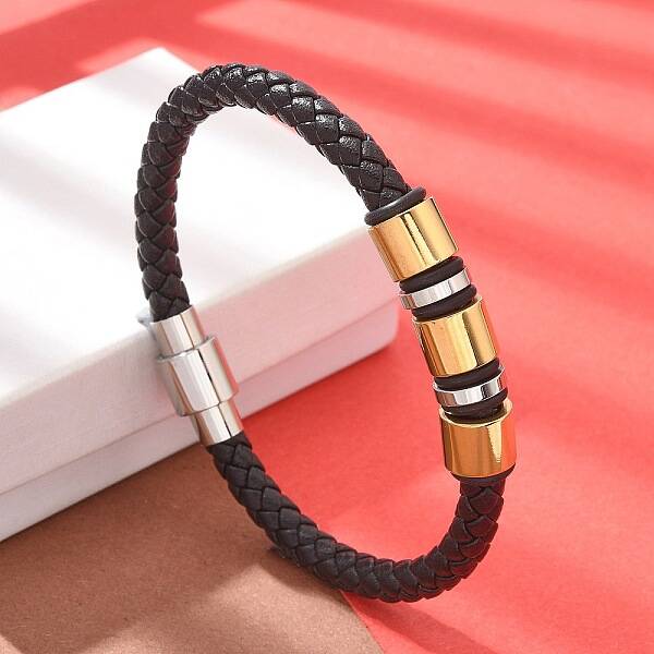 Braided Microfiber Leather Cord Bracelets