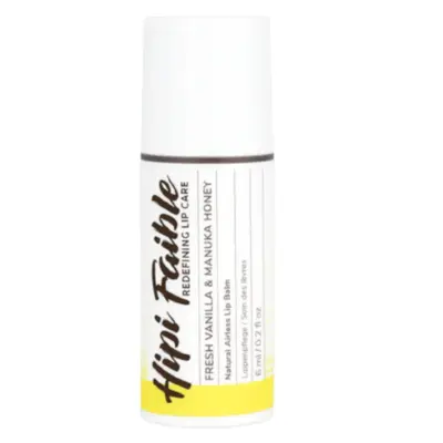 Hipi faible Lip balm Fresh Vanilla & Manuka Honey (6ml)