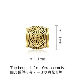 'Noir' 999 Gold Charm