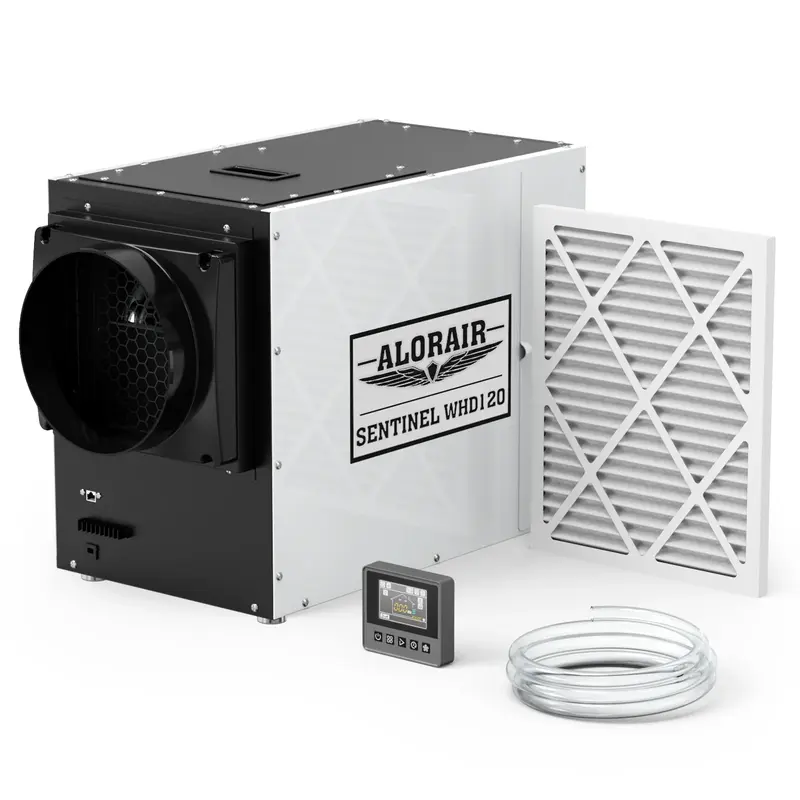AlorAir 104 Pint Whole House Dehumidifier | Sentinel WHD 120 | Size for 3000 Sq.Ft
