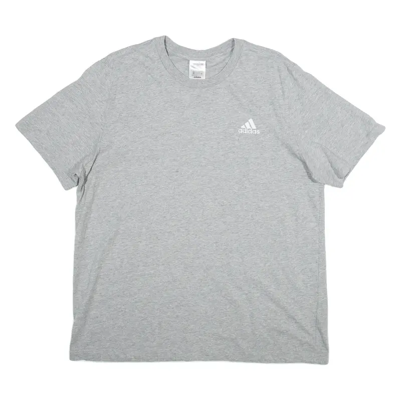 ADIDAS Mens T-Shirt Grey L