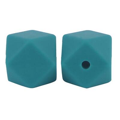 Octagon Food Grade Silicone Beads