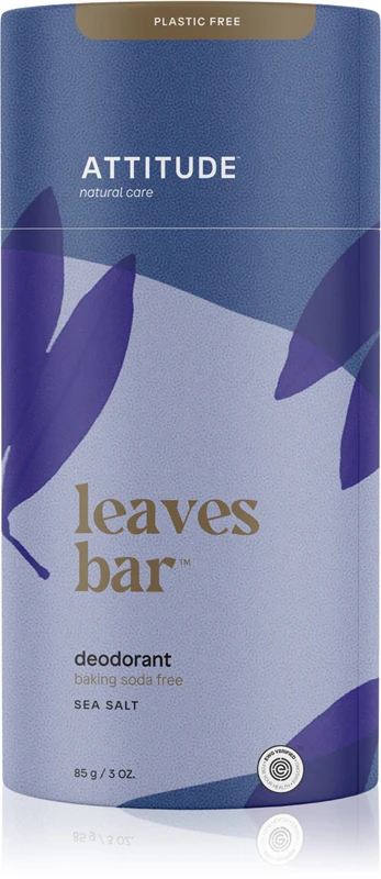 Attitude Leaves solid deodorant without aluminum salts Hand salt 85 g