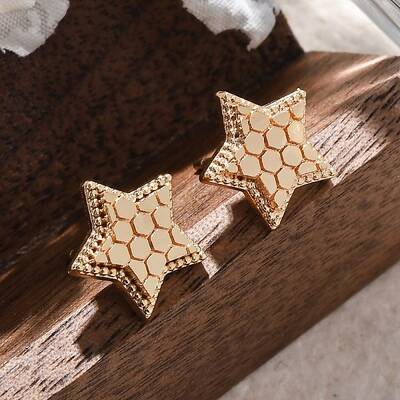 Brass Stud Earrings