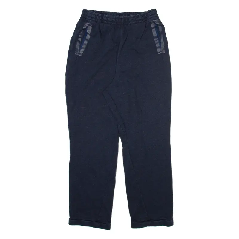 ADIDAS Mens Track Pants Blue Straight M W26 L27