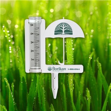 150 Custom Umbrella Rain Gauge - Impact Resistant