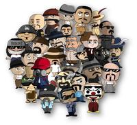 Lil Cholo Sticker Set | 30-Piece Chicano Culture Stickers | 4mm Durable All-Weather Vinyl for Cars, Laptops & More Decor Deco...