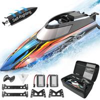 R308 32+ KPH High-Speed Remote Control Boat for Pool & Lake, 2.4GHz Racing boat toys with Portable Carrying Case, Ideal Summe...