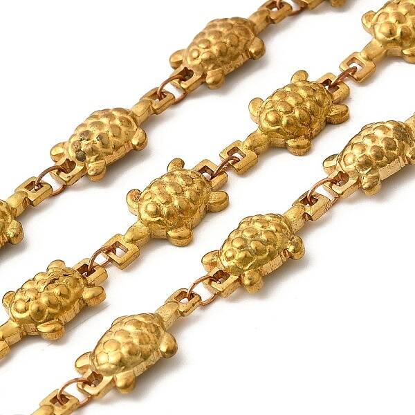 Brass Tortoise Link Chains