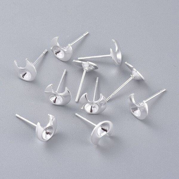 304 Stainless Steel Stud Earring Settings