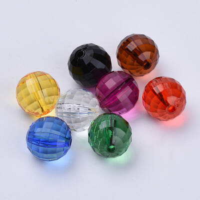 Transparent Acrylic Beads