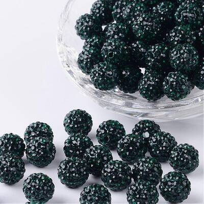 Pave Disco Ball Beads