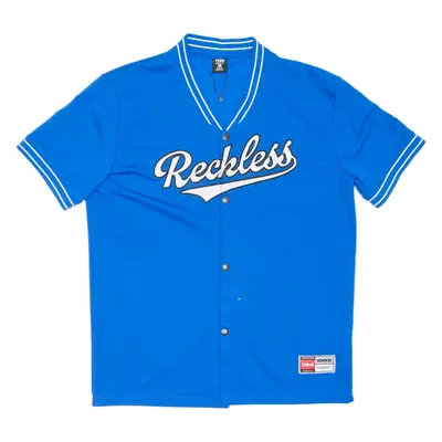 FSBN Reckless Mens T-Shirt Blue USA V-Neck S