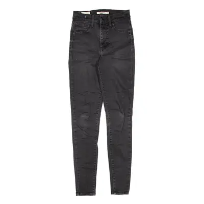 LEVI'S Mile High BIG E Jeans Blue Denim Slim Skinny Womens W25 L30
