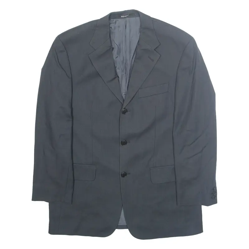 YVES SAINT LAURENT Mens Blazer Jacket Black L