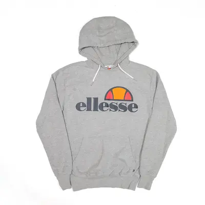 ELLESSE Hoodie Grey Pullover Womens S