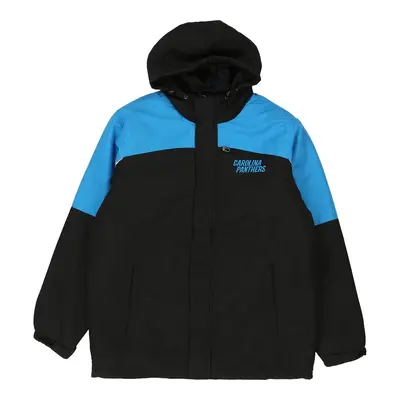 Carolina Panthers Nfl Jacket - Large Black Polyester