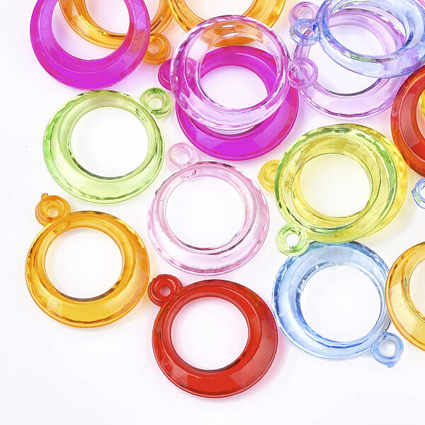 Transparent Acrylic Pendants