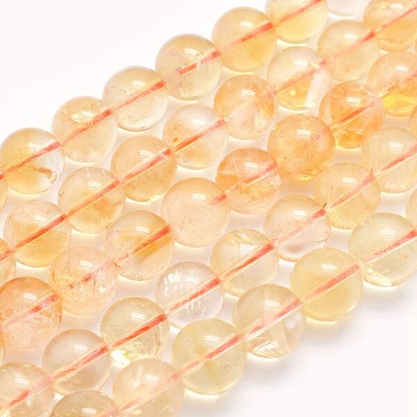 Natural Citrine Beads Strands
