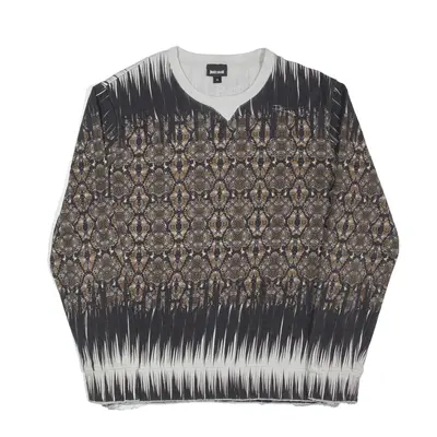 JUST CAVALLI Sweatshirt Brown Womens M