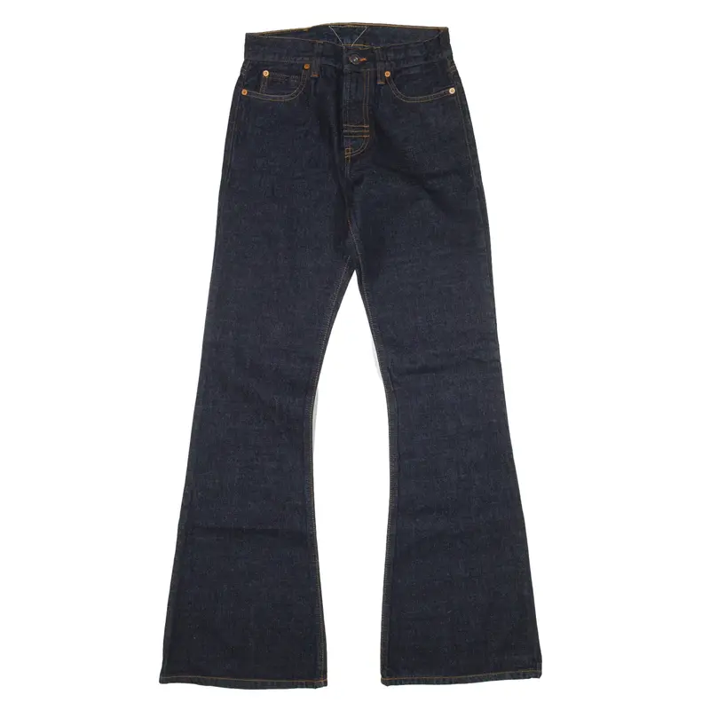 MELTINPOT Jeans Blue Denim Regular Flared Womens W27 L32