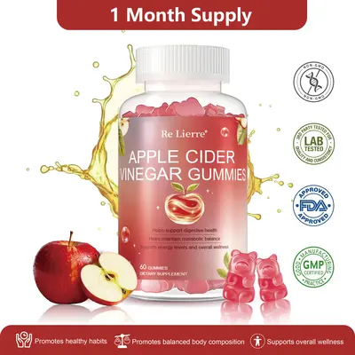 2025 Apple Cider Vinegar Gummies - Vitamin B12 - 12000mg ACV Sugar-Free I Metabolism, Detox & Cleanse Digestive Gut & Immune...
