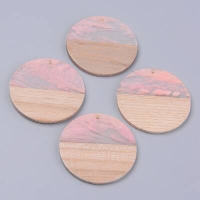 Resin & Wood Pendants
