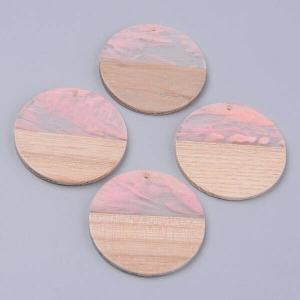 Resin & Wood Pendants