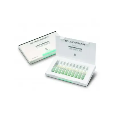 Set Bruno Vassari Pure Solutions Niacinamide Purifying Vials Treatment Serum For Oily Skin For Face For Women 10 pieces 2 ml