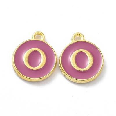 Golden Plated Alloy Enamel Charms