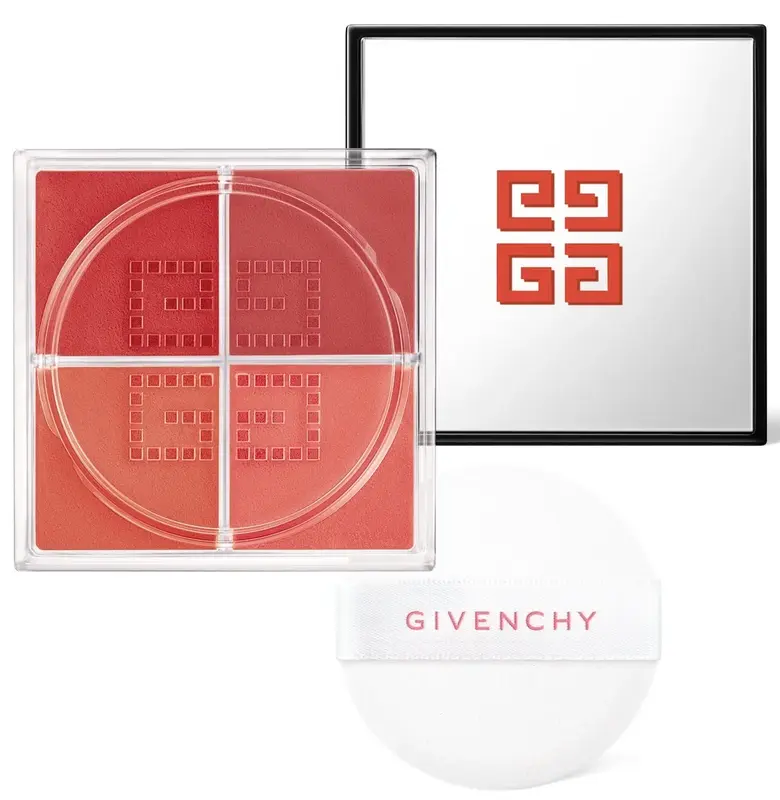 Givenchy Blush Prisme Libre 4 x 1.12 g - Shade: 06 Flannel Rubis