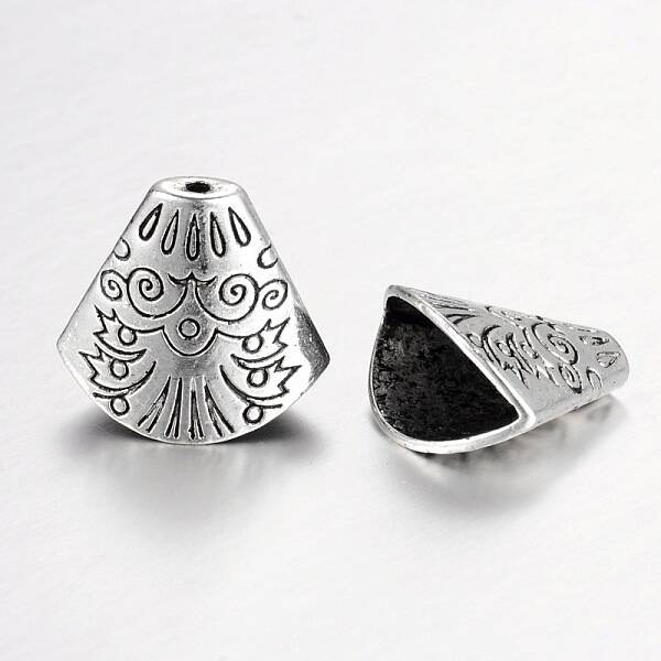 Tibetan Style Alloy Bead Cones