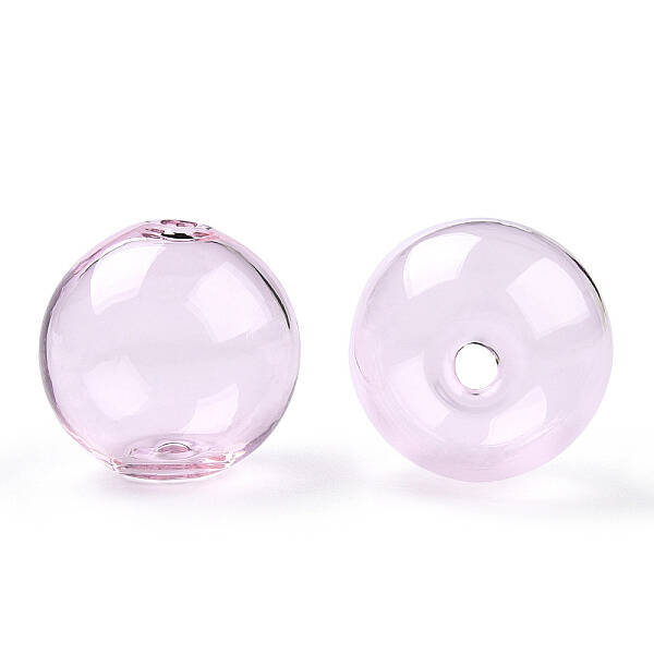 Transparent Blow High Borosilicate Glass Globe Beads