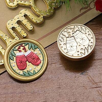 Christmas Series Wax Seal Brass Stamp Head