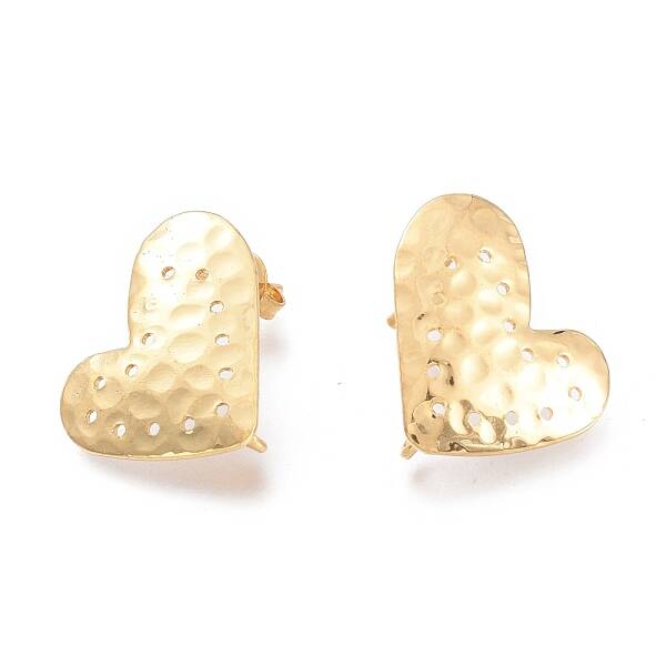 Brass Stud Earring Findings