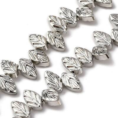 Electroplate Glass Beads Strands