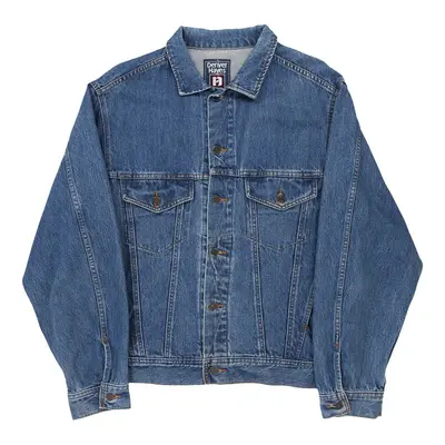 Denver Hayes Denim Jacket - Large Blue Cotton