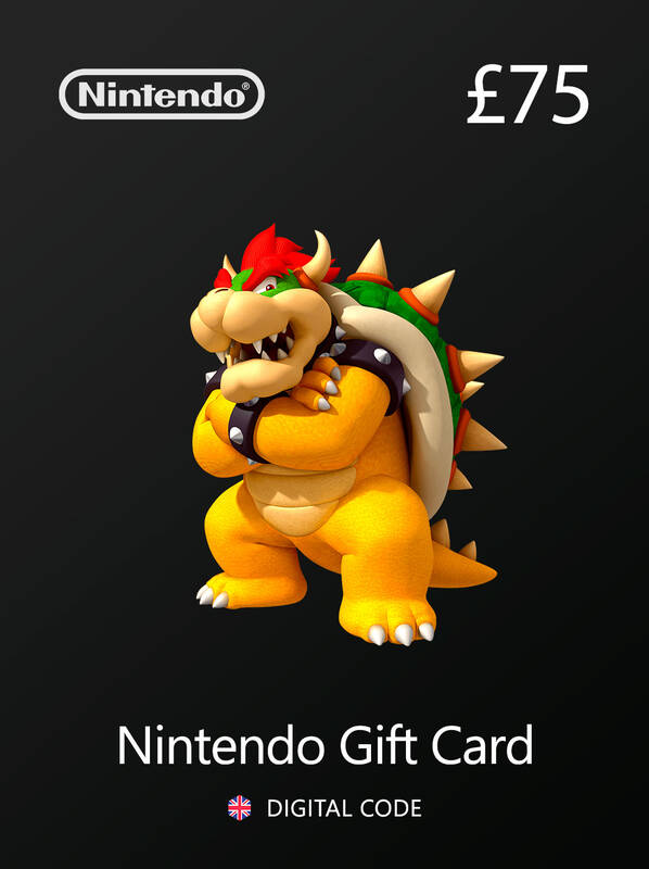 Nintendo Gift Card 75 GBP | Nintendo