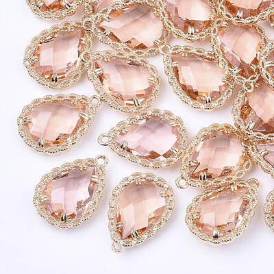 Transparent Glass Pendants