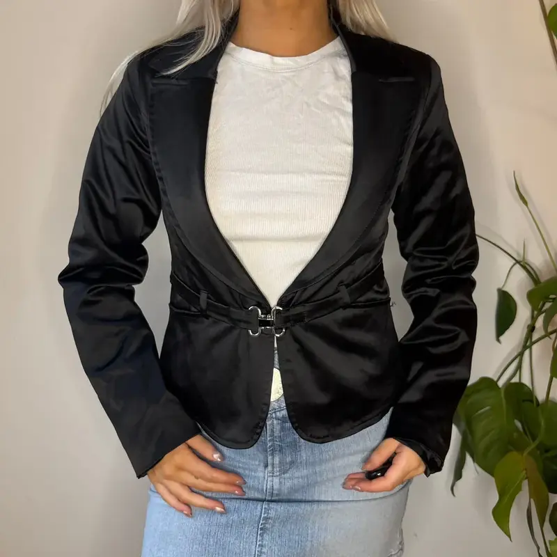Pdk Blazer - Small Black Polyester Blend