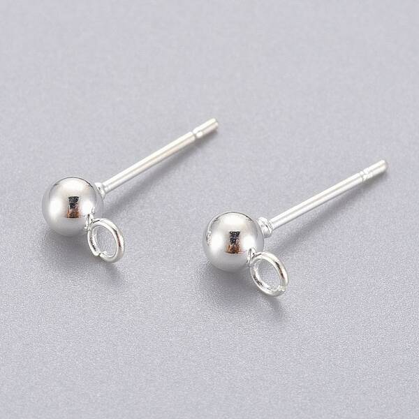 304 Stainless Steel Stud Earring Findings