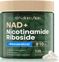O NATURE ZIRAN NAD Supplement Liposomal Nicotinamide Riboside 900mg with Resveratrol & Quercetin for Men and Women, Vitamin E...