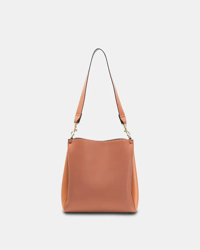 Two-Tone Tote | Color: Oat x Caramel