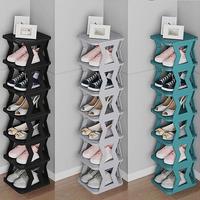 Multi-layer Vertical Removable Shoe Rack, 1 Count Modern Shoe Organizer Shelf, Easy Installation Shoe Storage Rack for Home D...