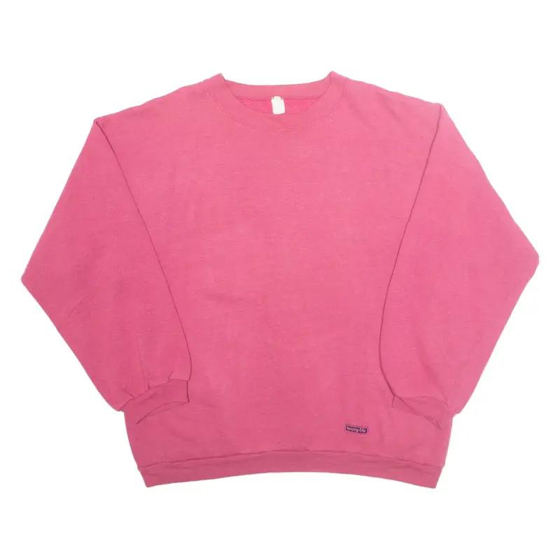 HAPPY LIFE Womens Sweatshirt Pink L