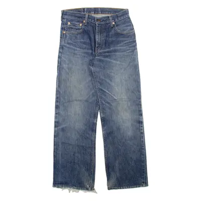 LEVI'S 506 Jeans Mens Blue Regular Straight Stone Wash W28 L28