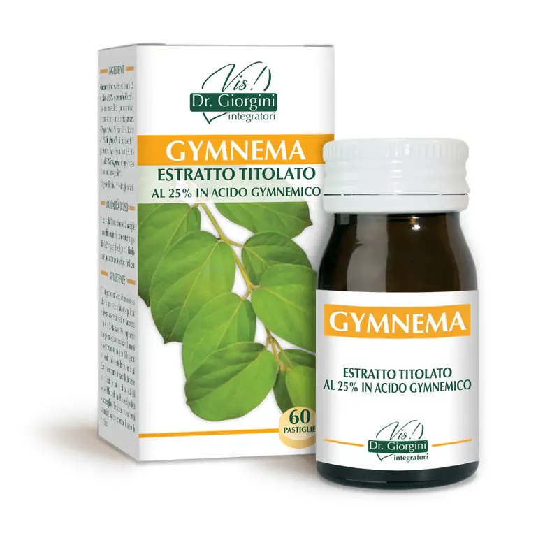 Dr Giorgini gymnema titrated extract 60 tablets of 500 mg - 30 gr